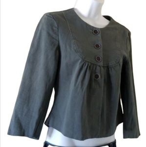 Nwt Tll Wednesday cropped jacket w tie, sz S